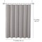 Americanflat 71x71 Woven Linen Shower Curtain with Tassel Accents - Includes 12 Grommets and Hooks - 100% Polyester